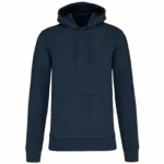 PS_K4027_FRENCHNAVYHEATHER - Hidalgo Ecologische herensweater met capuchon, french navy heather — productfoto 41