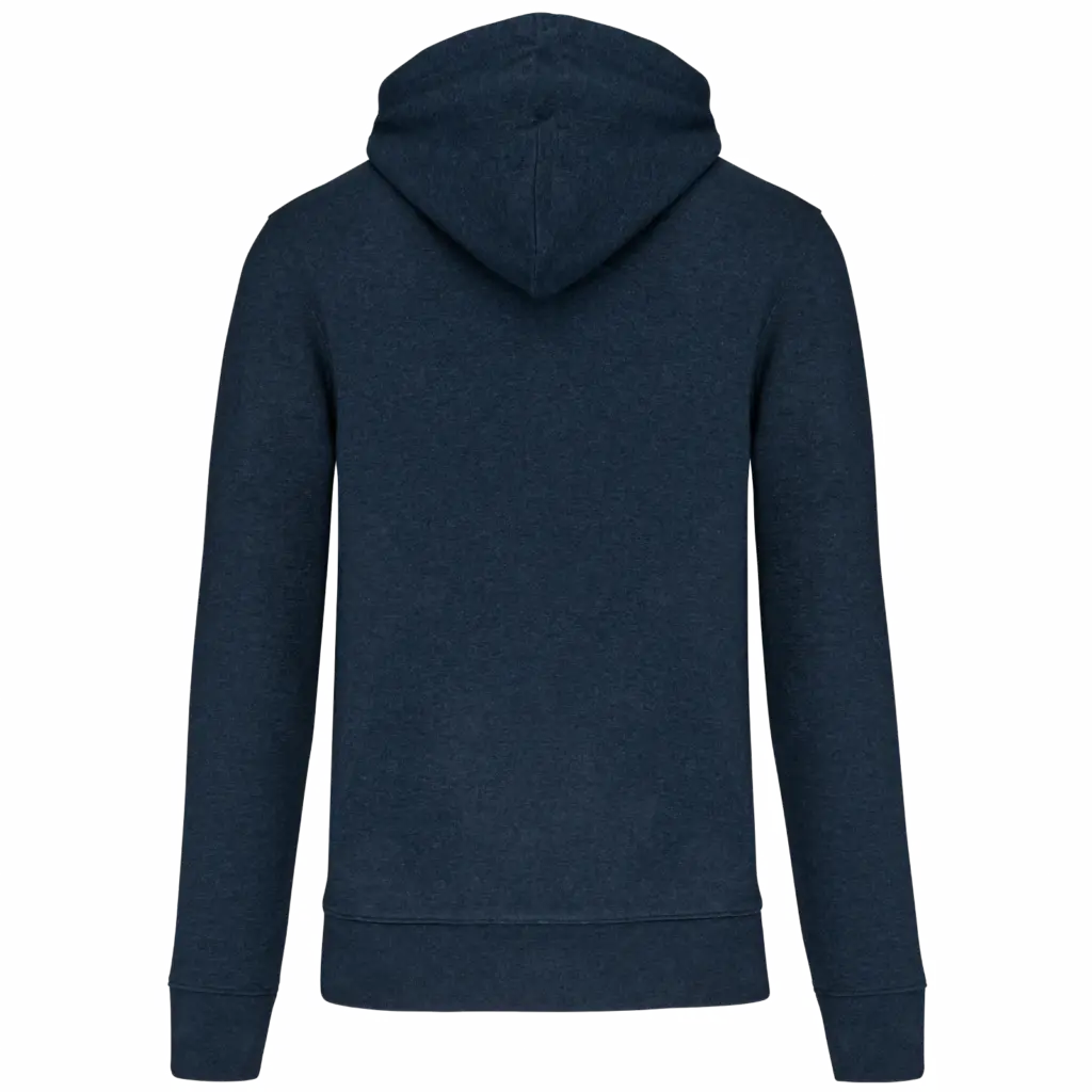 PS_K4027-B_FRENCHNAVYHEATHER - Hidalgo Ecologische herensweater met capuchon, french navy heather — productfoto 42