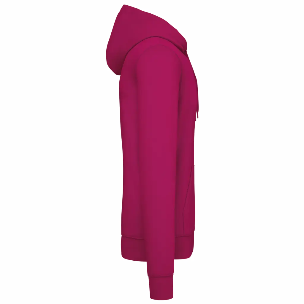 PS_K4027-S_FUCHSIA - Hidalgo Ecologische herensweater met capuchon, fuchsia — productfoto 43