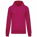 PS_K4027_FUCHSIA - Hidalgo Ecologische herensweater met capuchon, fuchsia — productfoto 44