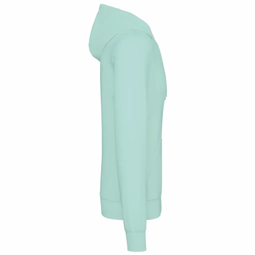 PS_K4027-S_ICEMINT - Hidalgo Ecologische herensweater met capuchon, ice mint — productfoto 52
