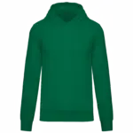 PS_K4027_KELLYGREEN - Hidalgo Ecologische herensweater met capuchon, kelly green — productfoto 56