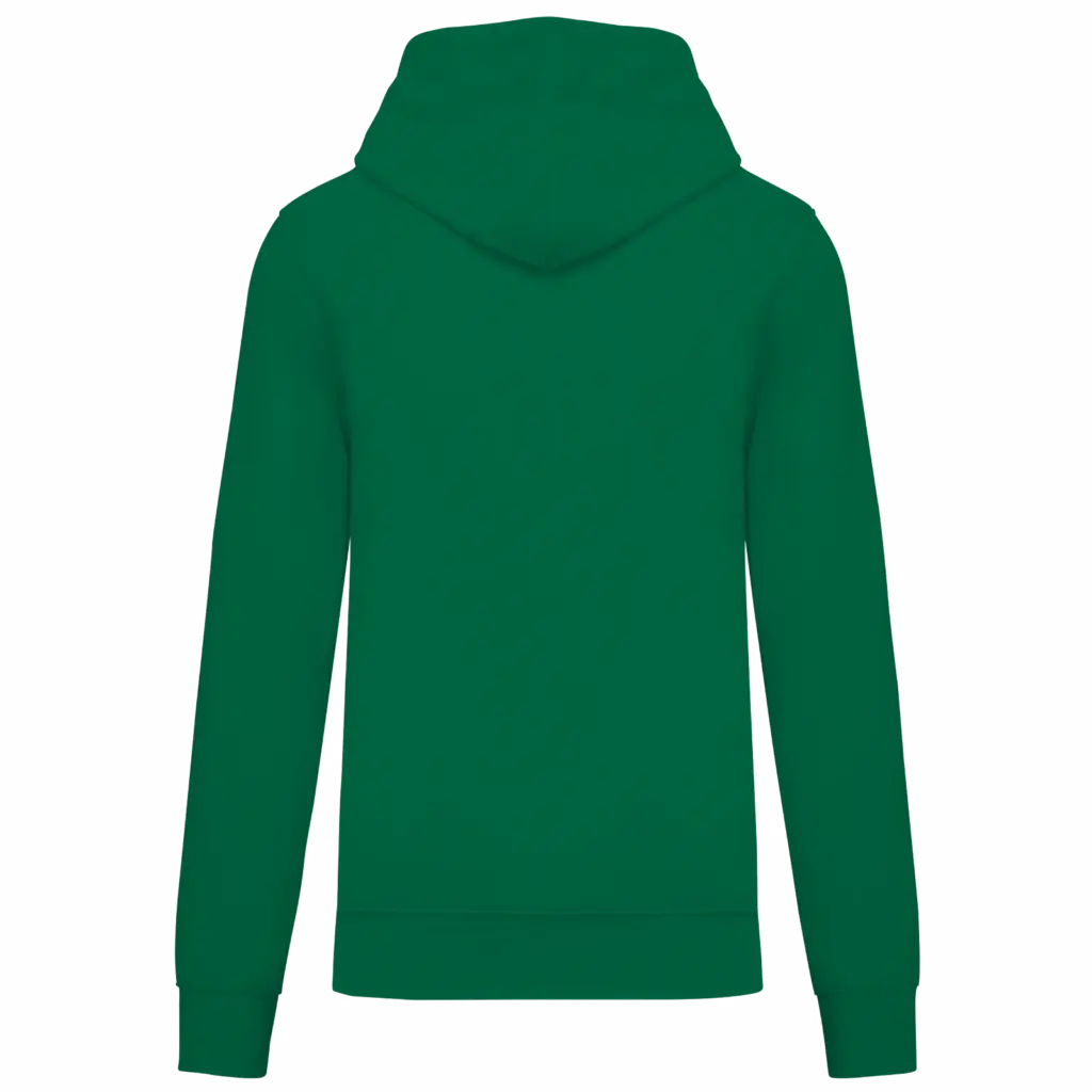 PS_K4027-B_KELLYGREEN - Hidalgo Ecologische herensweater met capuchon, kelly green — productfoto 57