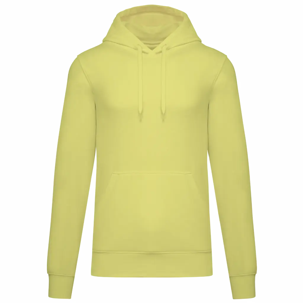 PS_K4027_LEMONYELLOW - Hidalgo Ecologische herensweater met capuchon, lemon yellow — productfoto 59