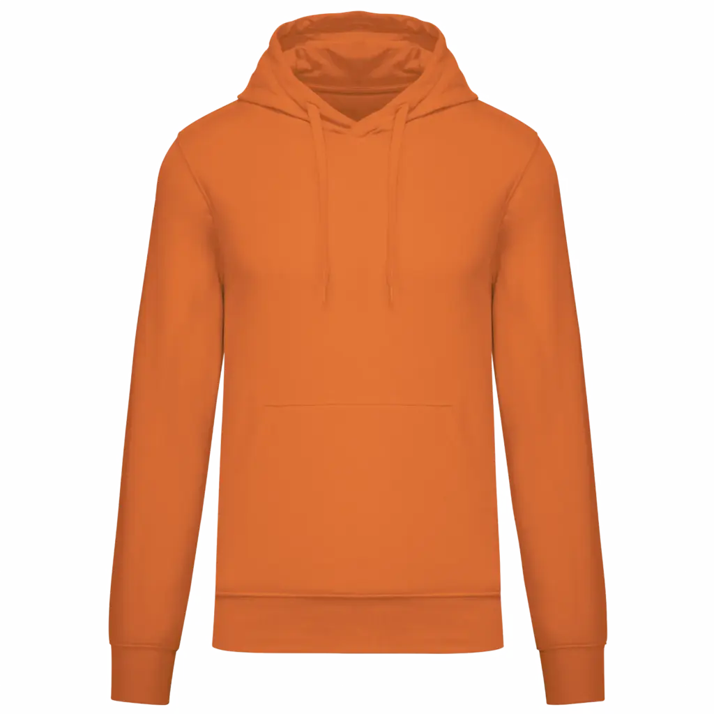 PS_K4027_LIGHTORANGE - Hidalgo Ecologische herensweater met capuchon, light orange — productfoto 62