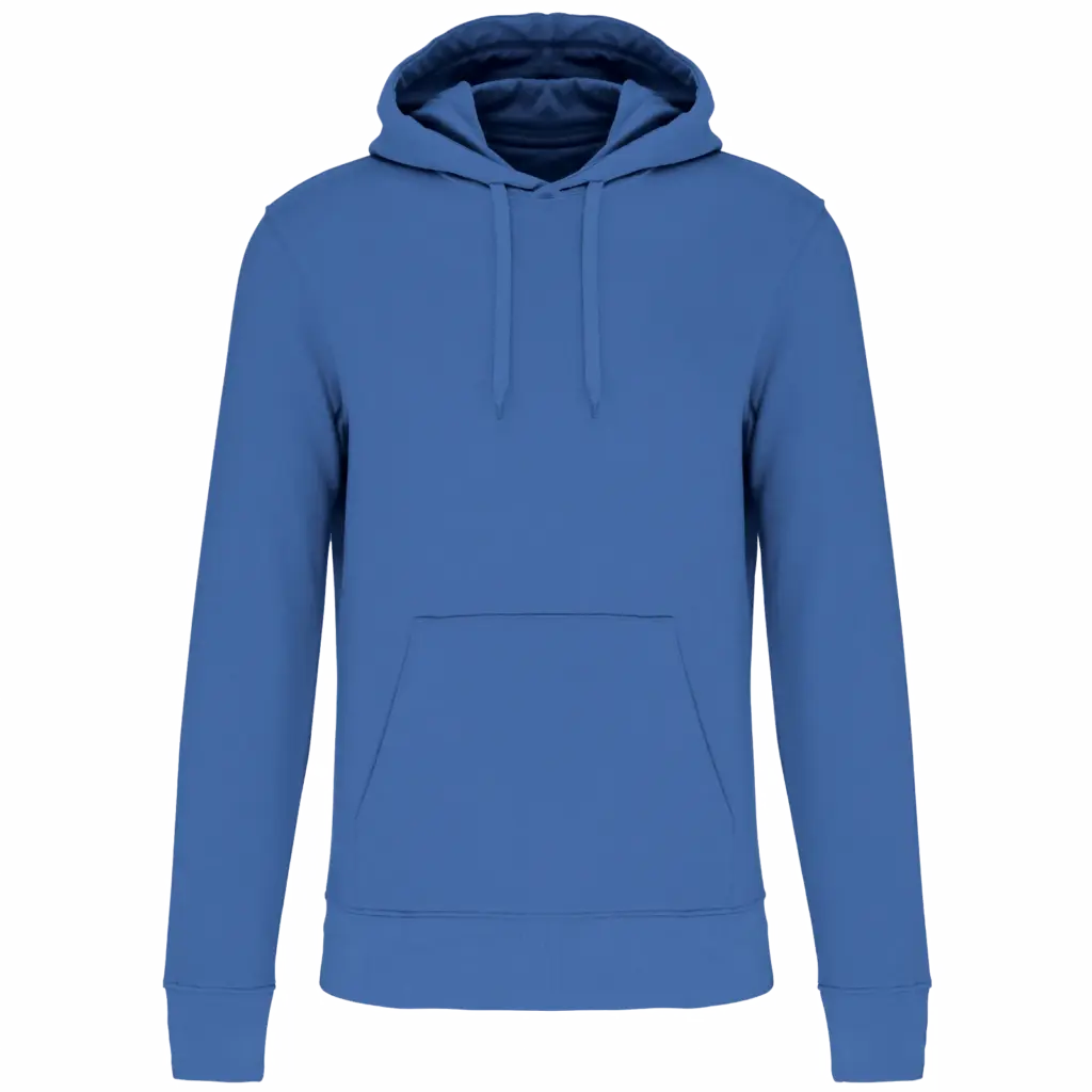 PS_K4027_LIGHTROYALBLUE - Hidalgo Ecologische herensweater met capuchon, light royal blue — productfoto 65