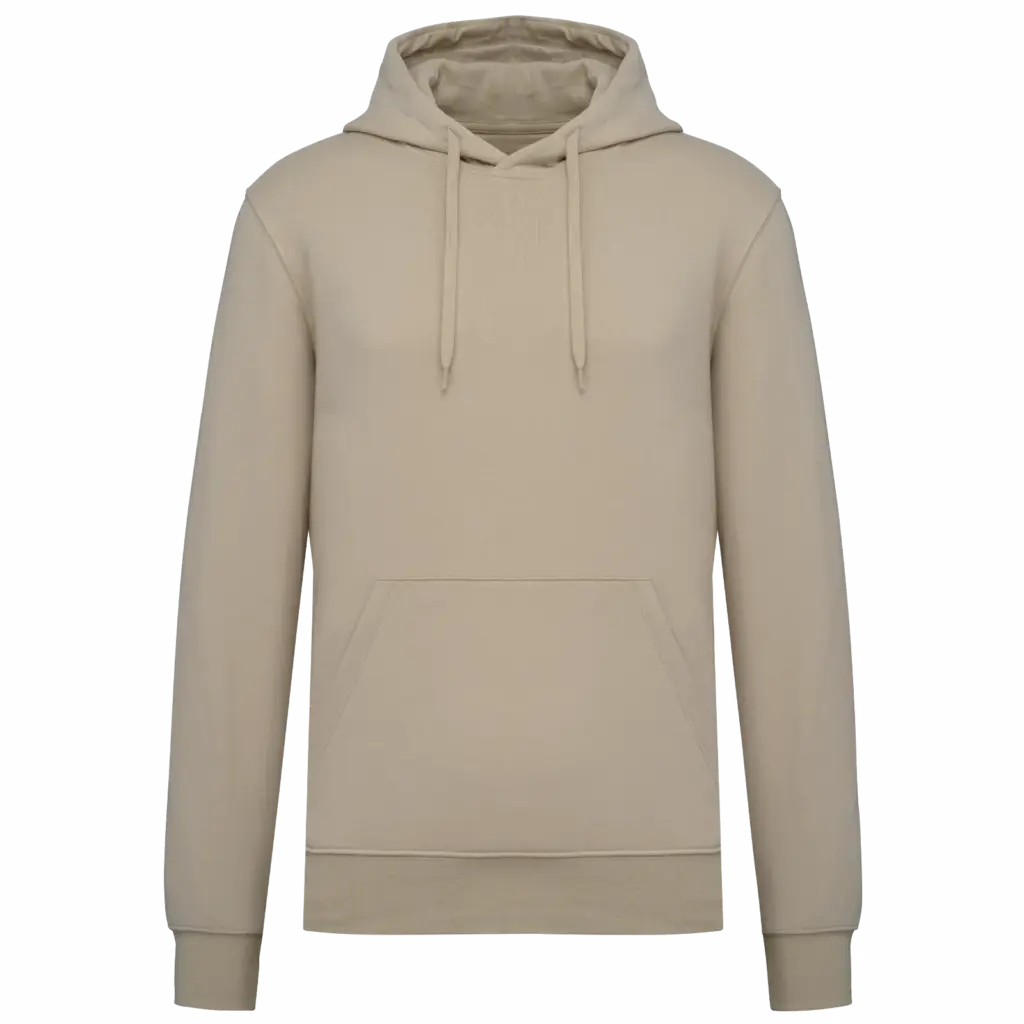 PS_K4027_LIGHTSAND - Hidalgo Ecologische herensweater met capuchon, light sand — productfoto 68