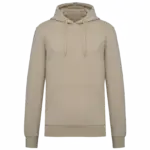 PS_K4027_LIGHTSAND - Hidalgo Ecologische herensweater met capuchon, light sand — productfoto 68