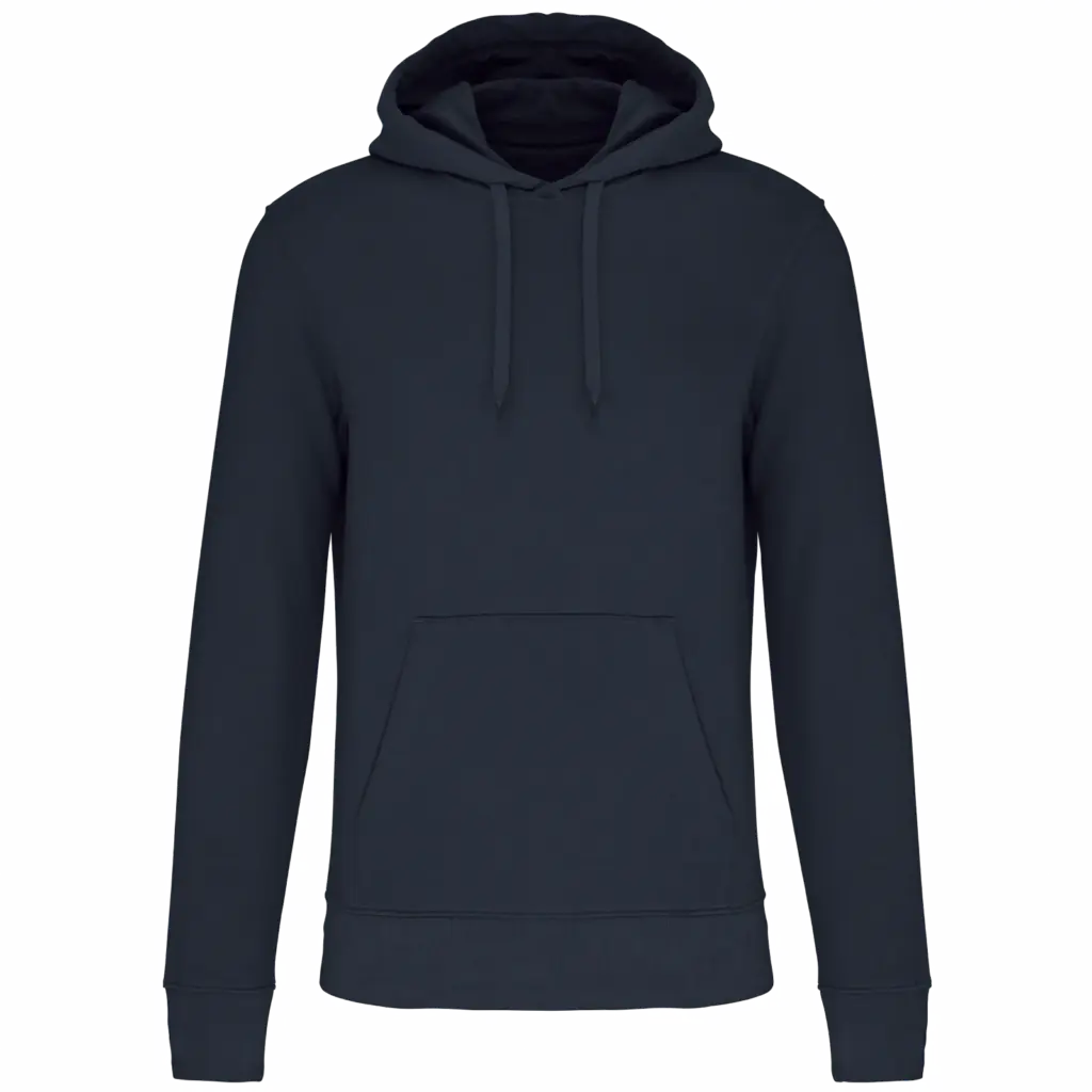 PS_K4027_NAVY - Hidalgo Ecologische herensweater met capuchon, navy — productfoto 71