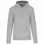 PS_K4027_OXFORDGREY - Hidalgo Ecologische herensweater met capuchon, oxford grey — productfoto 74