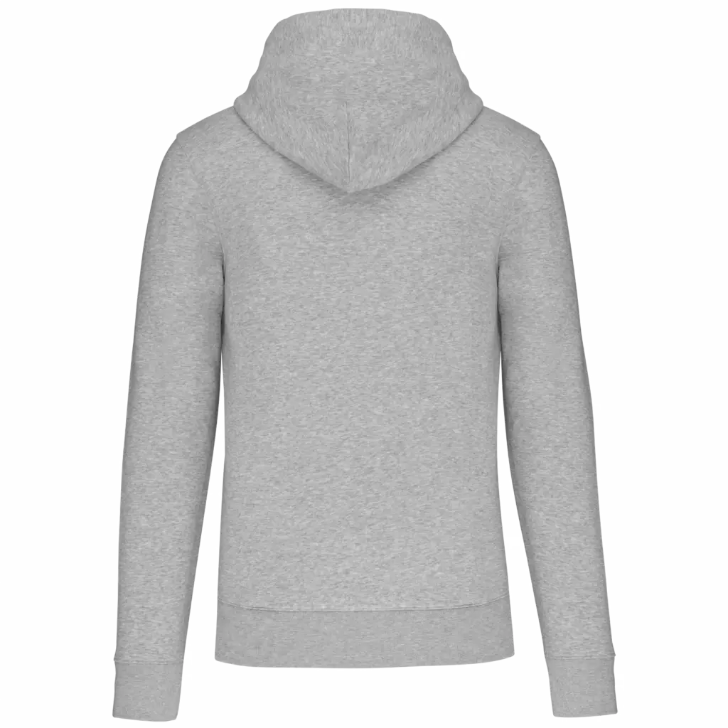 PS_K4027-B_OXFORDGREY - Hidalgo Ecologische herensweater met capuchon, oxford grey — productfoto 75