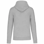 PS_K4027-B_OXFORDGREY - Hidalgo Ecologische herensweater met capuchon, oxford grey — productfoto 75