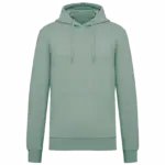 PS_K4027_SAGE - Hidalgo Ecologische herensweater met capuchon, sage — productfoto 83