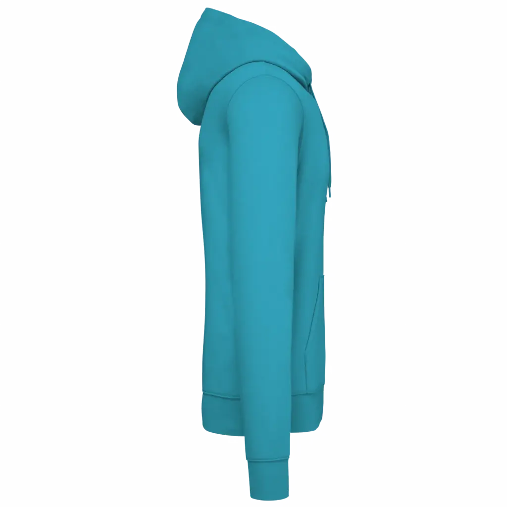 PS_K4027-S_SEATURQUOISE - Hidalgo Ecologische herensweater met capuchon, sea turquoise — productfoto 85
