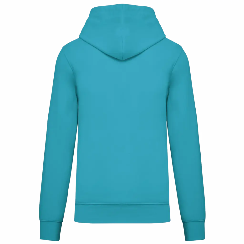PS_K4027-B_SEATURQUOISE - Hidalgo Ecologische herensweater met capuchon, sea turquoise — productfoto 87