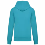 PS_K4027-B_SEATURQUOISE - Hidalgo Ecologische herensweater met capuchon, sea turquoise — productfoto 87