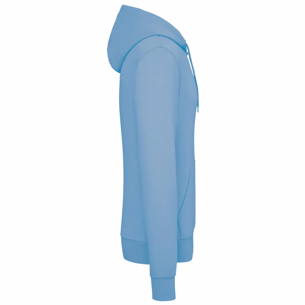 PS_K4027-S_SKYBLUE - Hidalgo Ecologische herensweater met capuchon, sky blue — productfoto 88