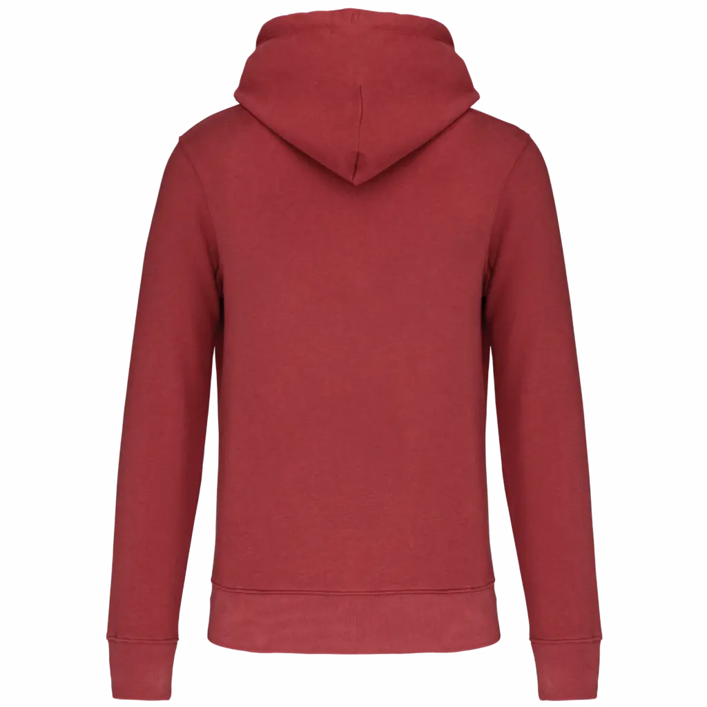 PS_K4027-B_TERRACOTTARED - Hidalgo Ecologische herensweater met capuchon, terracotta red — productfoto 96