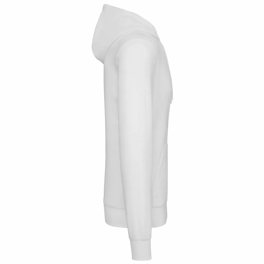 PS_K4027-S_WHITE - Hidalgo Ecologische herensweater met capuchon, white — productfoto 100