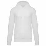 PS_K4027_WHITE - Hidalgo Ecologische herensweater met capuchon, white — productfoto 101