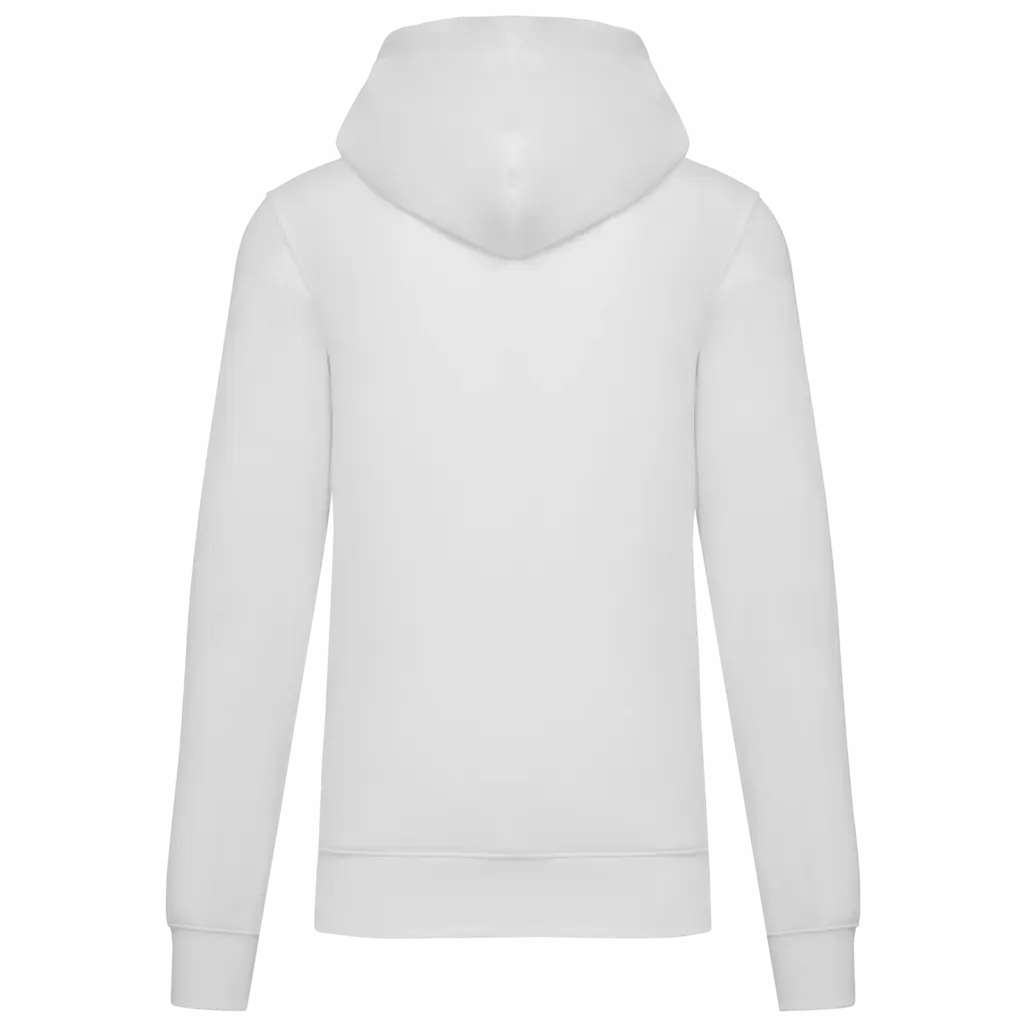 PS_K4027-B_WHITE - Hidalgo Ecologische herensweater met capuchon, white — productfoto 102