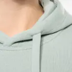 Ecologische damessweater met capuchon — productfoto 4