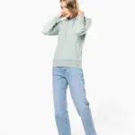 K4028-14_2025 - Hidalgo-werbeartikel Ecologische damessweater met capuchon — productfoto 9