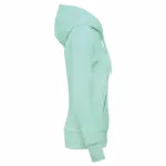 PS_K4028-S_ICEMINT - Hidalgo-werbeartikel Ecologische damessweater met capuchon, ice mint — productfoto 28
