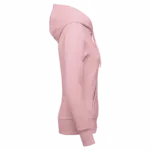PS_K4028-S_PALEPINK - Hidalgo-werbeartikel Ecologische damessweater met capuchon, pale pink — productfoto 43