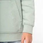 Ecologische kindersweater met capuchon — productfoto 5