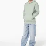 Ecologische kindersweater met capuchon — productfoto 8