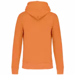 Ecologische kindersweater met capuchon, light orange — productfoto 26