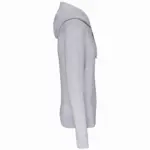 Ecologische kindersweater met capuchon, oxford grey — productfoto 33