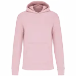 Ecologische kindersweater met capuchon, pale pink — productfoto 37