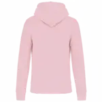 Ecologische kindersweater met capuchon, pale pink — productfoto 38