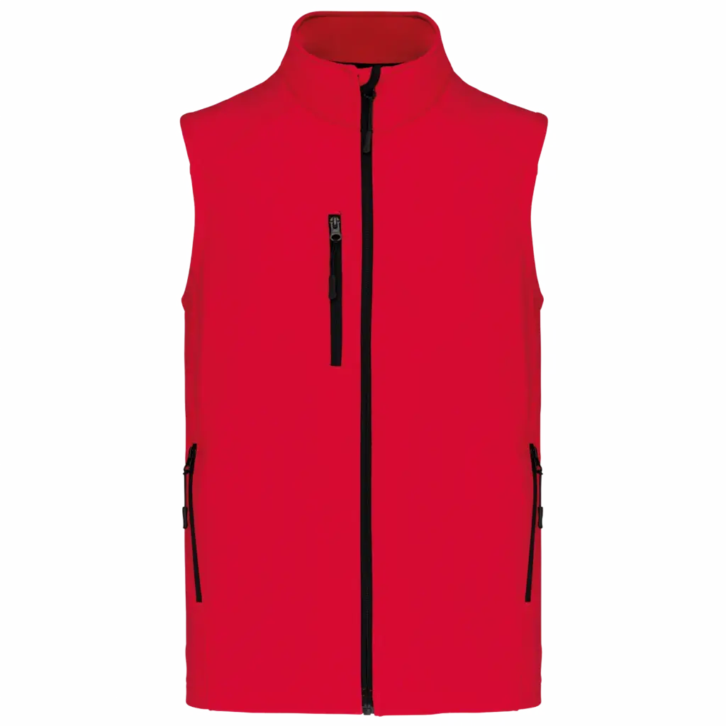 PS_K403_RED - Hidalgo Softshell bodywarmer — productfoto 43