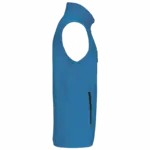 PS_K403-S_AQUABLUE - Hidalgo Softshell bodywarmer, aqua blue — productfoto 12