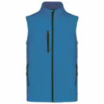 PS_K403_AQUABLUE - Hidalgo Softshell bodywarmer, aqua blue — productfoto 13