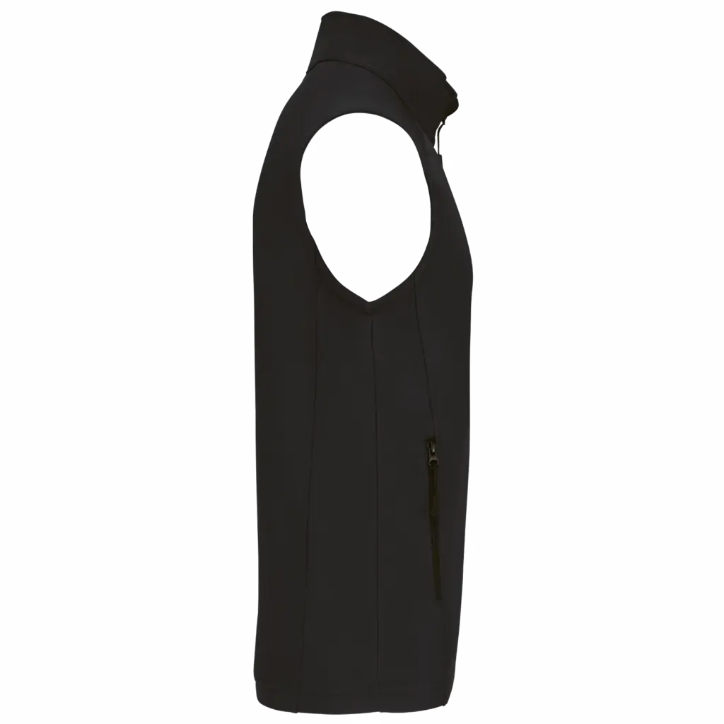 PS_K403-S_BLACK - Hidalgo Softshell bodywarmer, black — productfoto 15