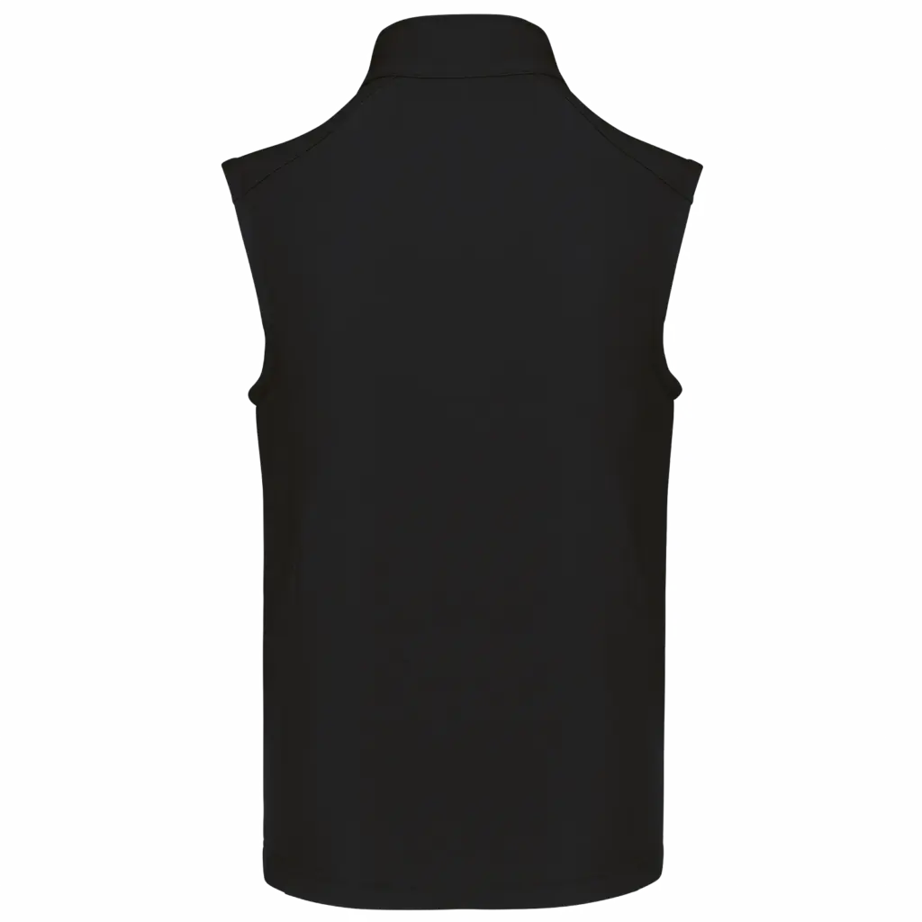 PS_K403-B_BLACK - Hidalgo Softshell bodywarmer, black — productfoto 17