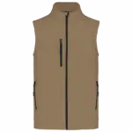 PS_K403_CAMEL - Hidalgo Softshell bodywarmer, camel — productfoto 22