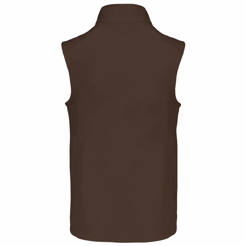 PS_K403-B_CHOCOLATE - Hidalgo Softshell bodywarmer, chocolate — productfoto 26