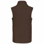 PS_K403-B_CHOCOLATE - Hidalgo Softshell bodywarmer, chocolate — productfoto 26