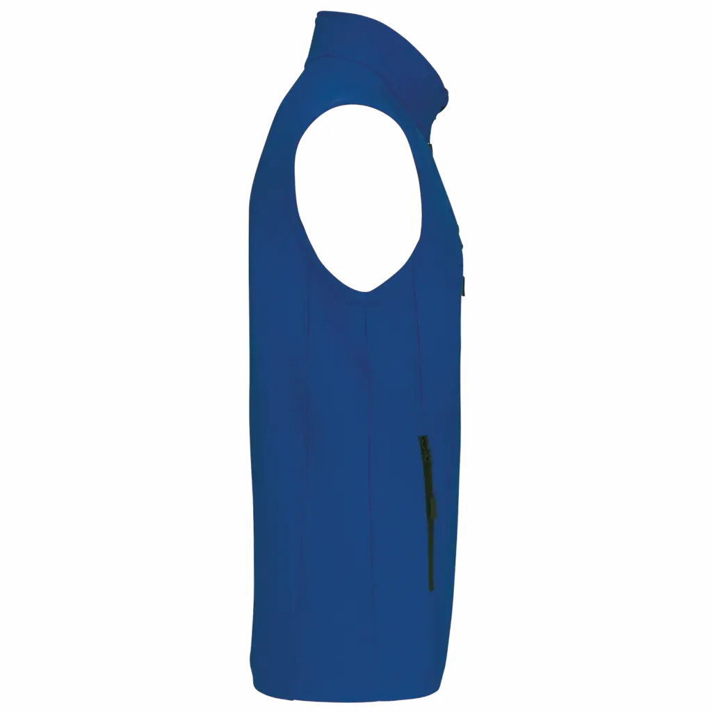 PS_K403-S_DARKROYALBLUE - Hidalgo Softshell bodywarmer, dark royal blue — productfoto 27