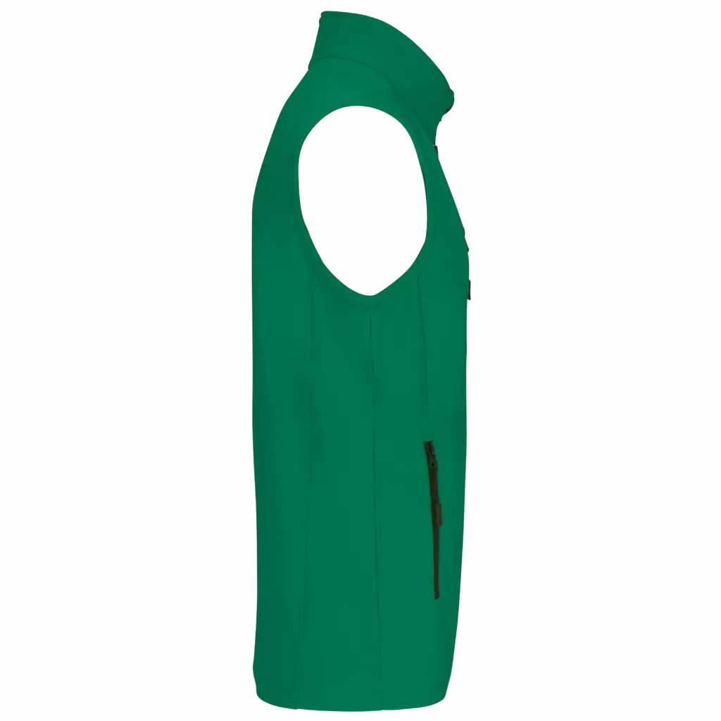 PS_K403-S_KELLYGREEN - Hidalgo Softshell bodywarmer, kelly green — productfoto 30
