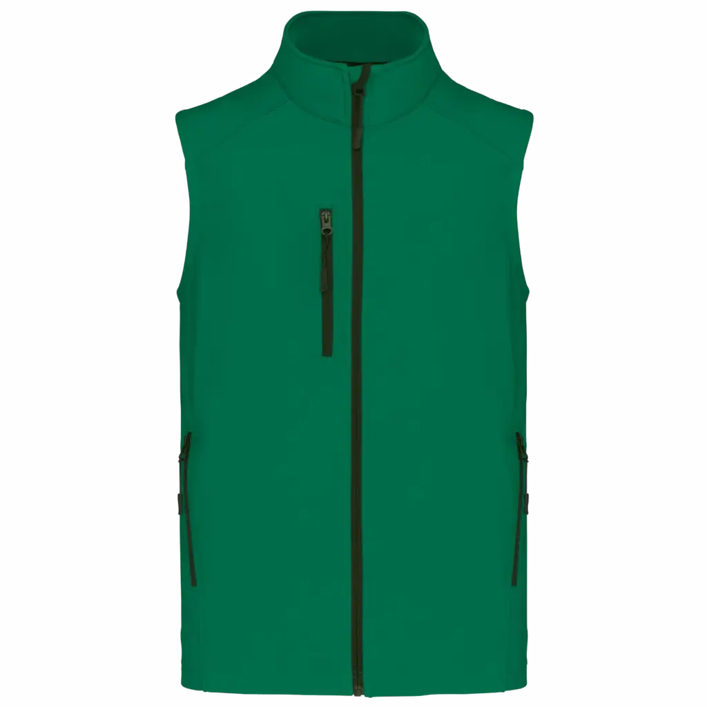 PS_K403_KELLYGREEN - Hidalgo Softshell bodywarmer, kelly green — productfoto 31