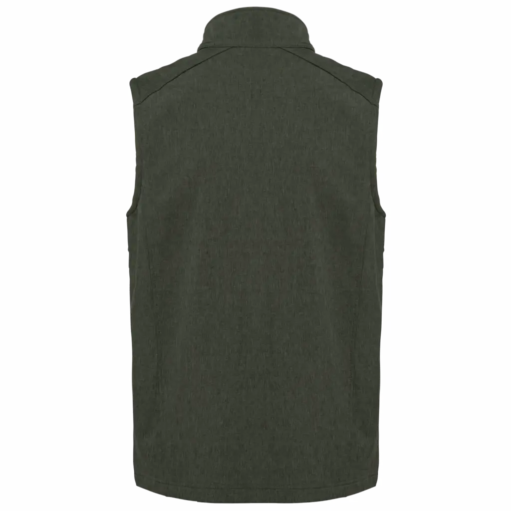 PS_K403-B_MARLGREEN - Hidalgo Softshell bodywarmer, marl green — productfoto 35