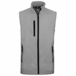 PS_K403_MARLGREY - Hidalgo Softshell bodywarmer, marl grey — productfoto 37