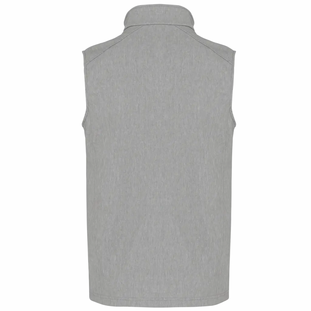 PS_K403-B_MARLGREY - Hidalgo Softshell bodywarmer, marl grey — productfoto 38