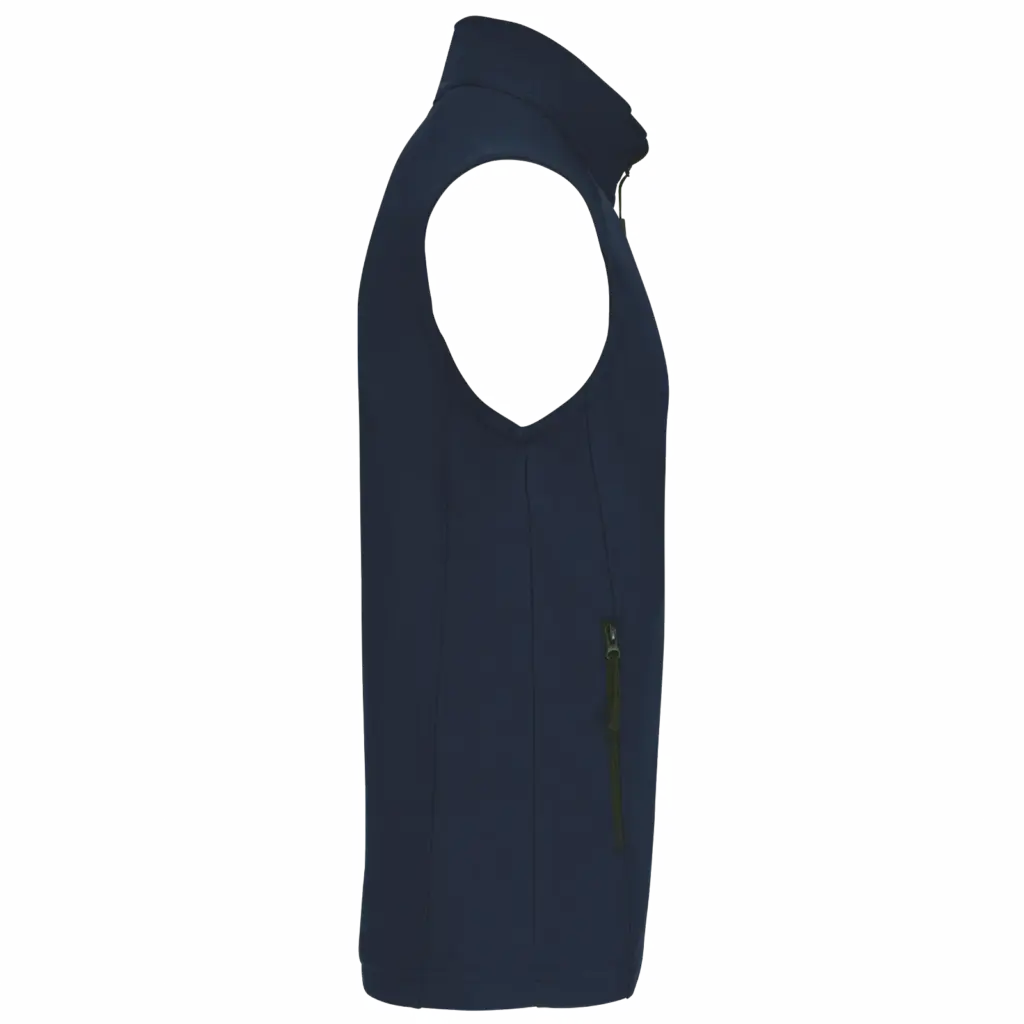 PS_K403-S_NAVY - Hidalgo Softshell bodywarmer, navy — productfoto 39